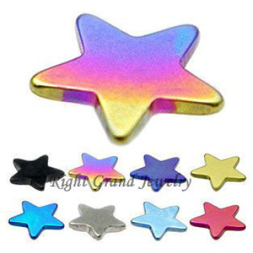 Rainbow Anodized 316L Steel Star Skin Diver Top